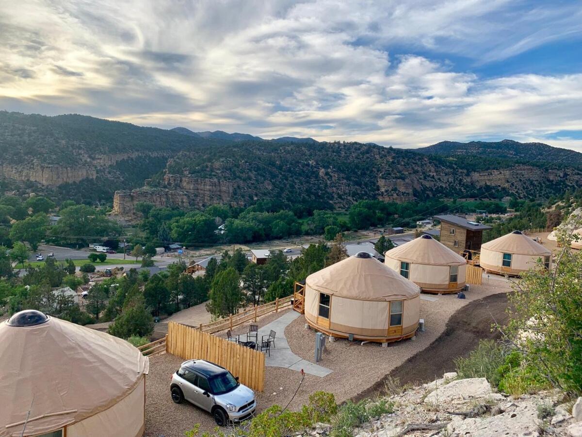 Villa Yurt Overlook #7 With Ac And Private Bath 2 Kings Orderville Exterior foto